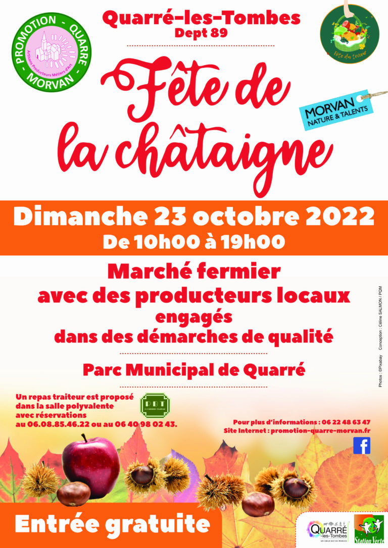 F Te De La Ch Taigne Promotion Quarre Morvan